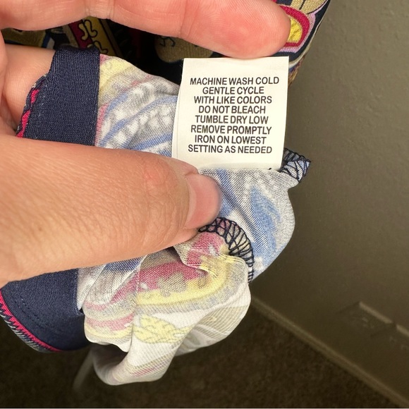 Fun Pattern Dress, 2X - Picture 6 of 11